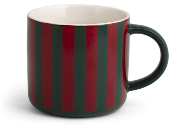 Confezione 6 tazze mug natalizie Holly in new bone china decorate cc 360