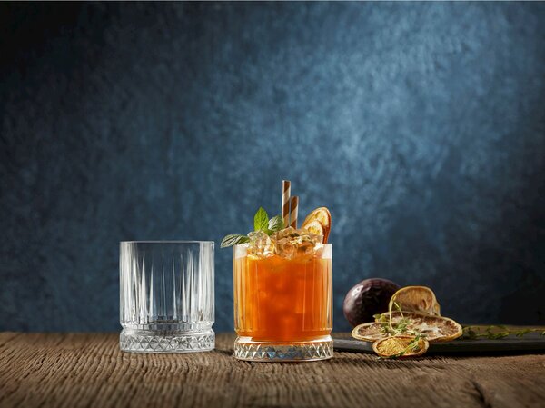 Confezione 4 bicchieri DOF whisky Elysia in vetro cl 35,5