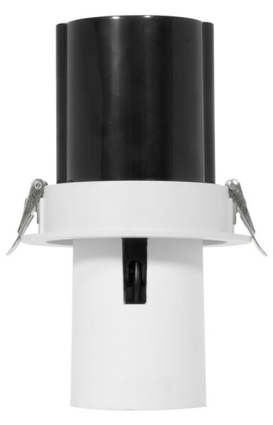 Faro LED da Incasso 15W, Orientabile, CCT Bianco Variabile, Foro Ø75mm Colore Bianco Variabile CCT