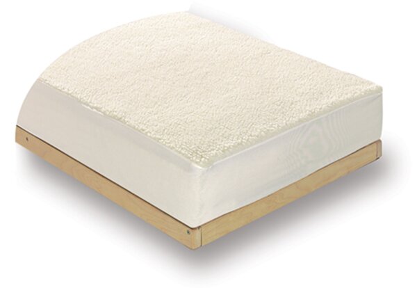 Coprimaterasso Pura Lana Merinos Singolo 400gr Cober Calendula Beige