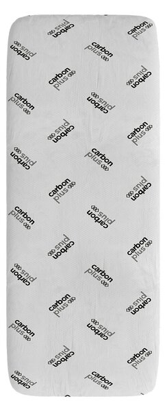 Coprimaterasso Elasticizzato Singolo in Poliestere Grigio Chiaro