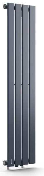 Radiatore a design, piatti, da 733 W, verticali, con termostato