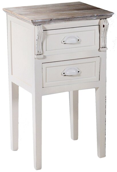 Comodino 2 Cassetti il Legno Provenza