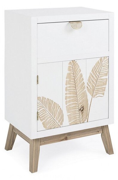 Mobiletto 1 Anta 1 Cassetto Folium in Legno