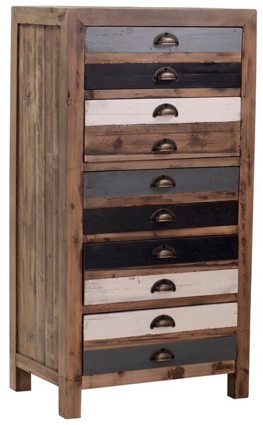 Cassettiera in Legno di Cedro 5 Cassetti