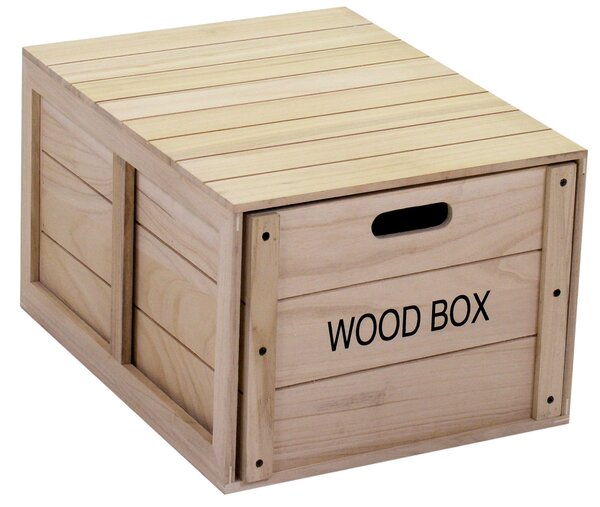 Scatola Organiser 1 Cassetto in Legno Oxford