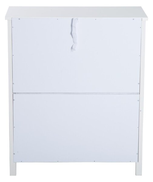 Cassettiera con Cassetti Colorati in Stile Moderno 68x34x76 cm