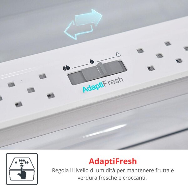 Sharp Frigorifero Americano Side by Side Capacit 487 Litri Classe energetica D Raffreddamento No Frost colore Acciaio Inox - SJ-NFA35IHXID