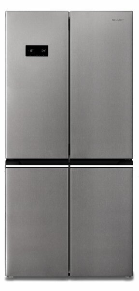 Sharp Frigorifero Americano Side by Side Capacit 487 Litri Classe energetica D Raffreddamento No Frost colore Acciaio Inox - SJ-NFA35IHXID