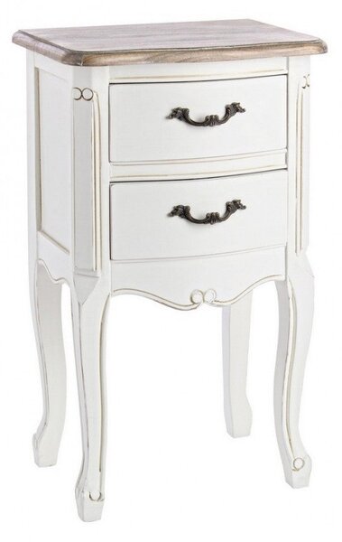 Cassettiera 2 Cassetti Justine in Legno
