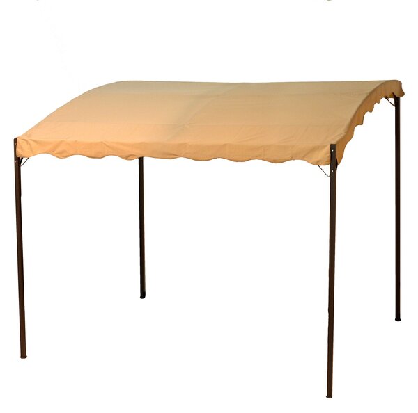 Pergola da Giardino in Acciaio 2,5x3m Georgia Beige