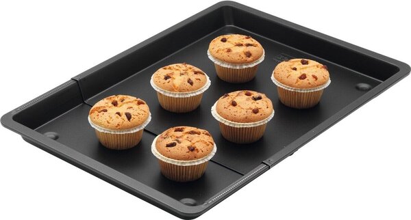Electrolux Teglia Forno Antiaderente Rettangolare Estensibile 38 x 33 cm colore Nero