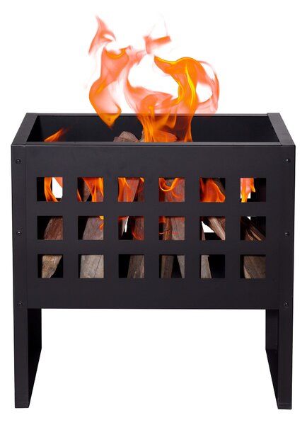 Stufa Braciere a Legna o Carbone da Esterno Qlima FFW3052 Nero