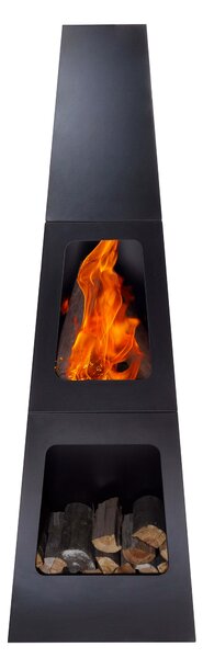 Stufa Braciere a Legna o Carbone da Esterno Qlima FFW1036 Nero
