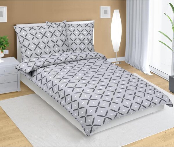 Lenzuola in crêpe - 140x220 cm, 70x90 - grigio