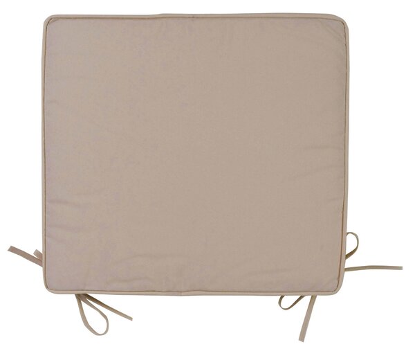 Cuscino per Sedie da Giadino 38x41cm Bauer Box Ecrù