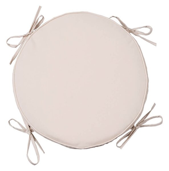 Cuscino per Sedie da Giadino Ø40cm Bauer Box Ecrù