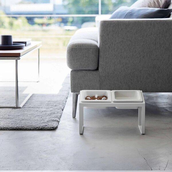 Set di ciotole con supporto in ceramica per animali domestici Nooks – YAMAZAKI