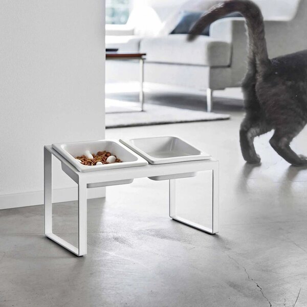 Set di ciotole con supporto in ceramica per animali domestici Nooks – YAMAZAKI