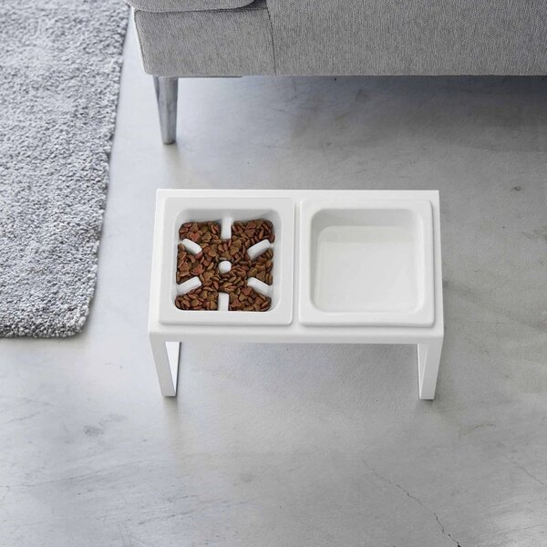 Set di ciotole con supporto in ceramica per animali domestici Nooks – YAMAZAKI