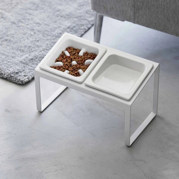 Set di ciotole con supporto in ceramica per animali domestici Nooks – YAMAZAKI