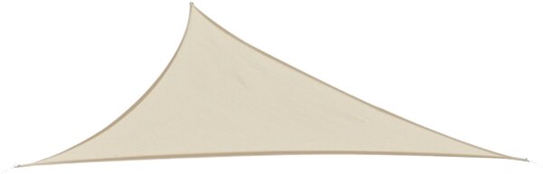 Tenda Vela da Giardino Triangolare 5x5x5m Beige