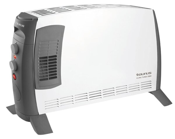 Stufa a convezione da 2000 W, con 3 livelli di potenza + modalità turbo, adatta per ambienti fino a 20 m²