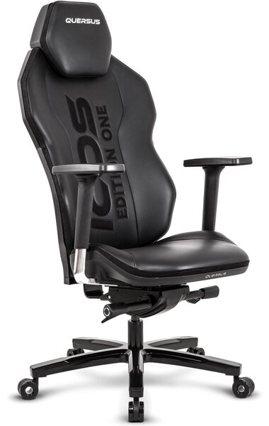 Sedia da ufficio in metallo, colore nero, modello universale