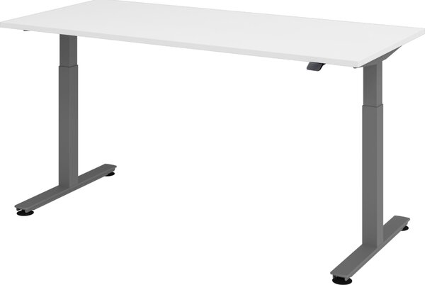 Scrivania elettrica bümö XMST - Finitura: bianco, struttura: grafite, dimensioni: 180 x 80 cm