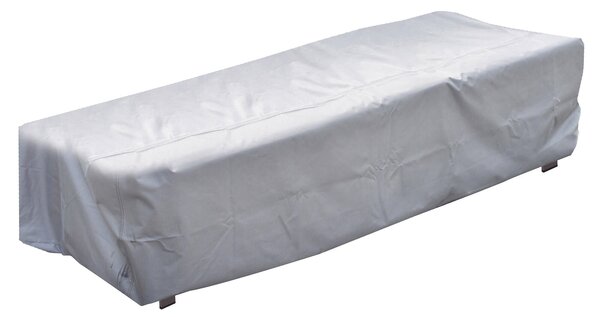 Telo Copertura per Lettino Prendisole 200x75x45 cm in Poliestere Grigio