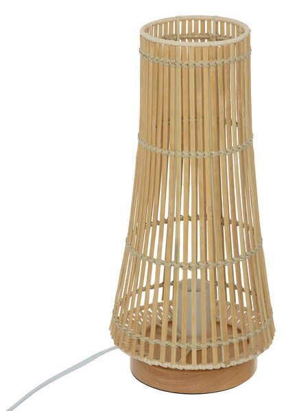 Lampada da tavolo in bambù MAHE, 38 cm