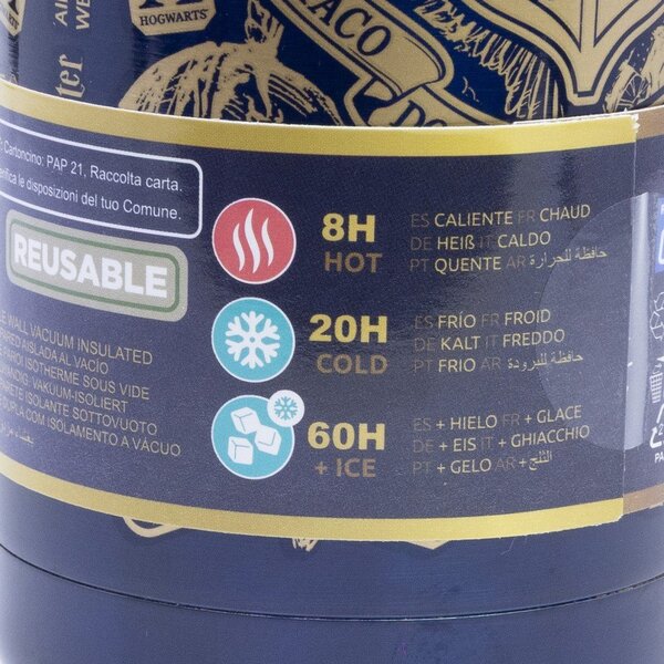 Thermos da bambini blu scuro in acciaio inox 665 ml Harry Potter – STOR