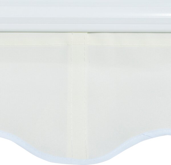 Tenda da Sole Elettrica Avvolgibile a Parete 2,5x2m com LED in Alluminio e Poliestere Beige