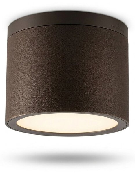 Plafoniera esterno promoingross gix t9 gx53 led ip65 alluminio vetro - Promoingross