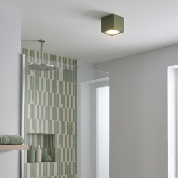 Plafoniera interno promoingross gix q9 gx53 led ip65 alluminio vetro - Promoingross