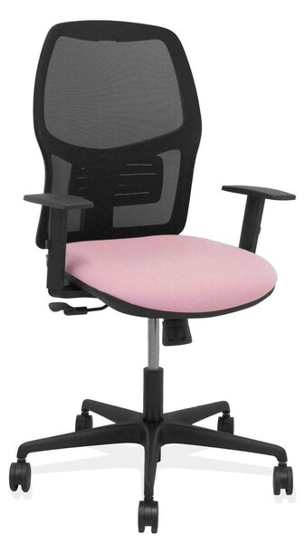 Sedia da ufficio Alfera, disponibile in più colori, modello standard, realizzata in plastica, con base in Nylon