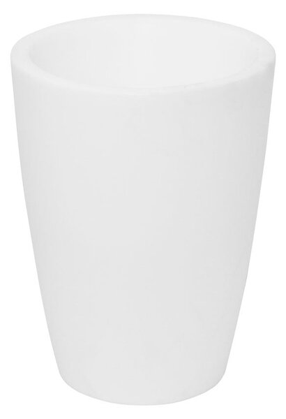 Vaso Luminoso da Giardino a LED Ø40 cm in Resina 5W Cypress Bianco Caldo