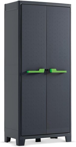 Armadio 4 Ripiani 80x44x182 cm Keter Moby Alto XL Antracite