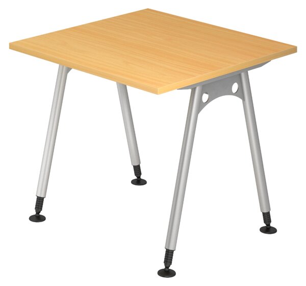 Bümö Scrivania Serie A - Decorazione: faggio, dimensioni: 80 x 80 cm