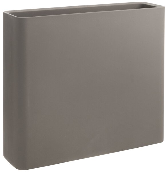 Vaso 90x27x77 cm in Polietilene Divio 80 Cappuccino Indoor