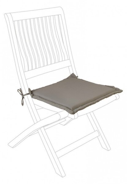 Cuscino Poly180 Choco Seduta Quadrata in Tessuto per Esterno