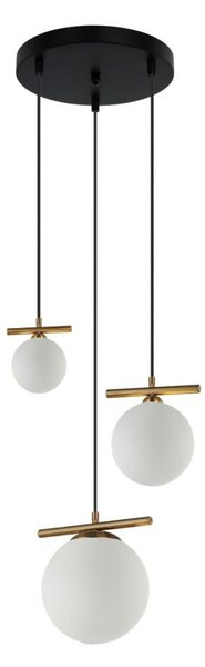 Lampada a sospensione MERSETA PND-463323A-BRO+W Italux