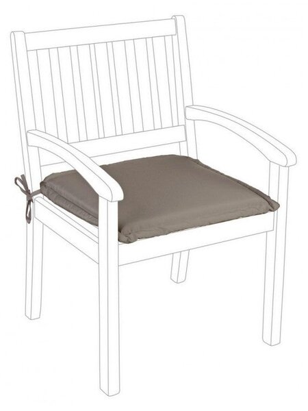 Cuscino Poly180 Choco per Poltrona in Tessuto per Esterno