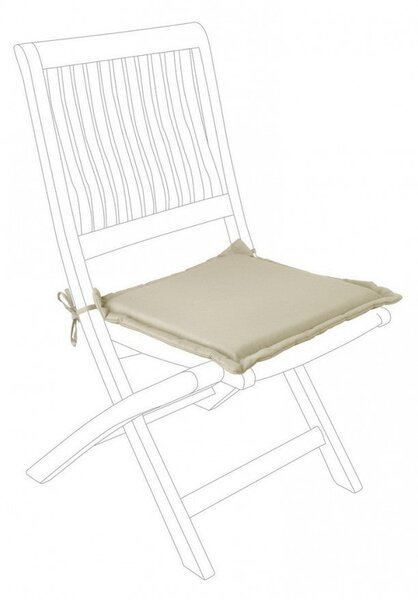Cuscino Poly230 Avana Seduta Quadrata in Tessuto per Esterno