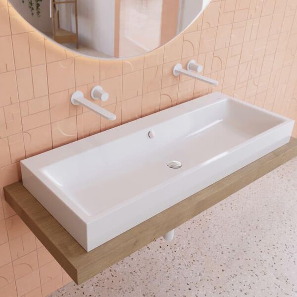 KALDEWEI PURO, lavabo da appoggio nero opaco, 100 cm