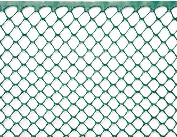 Rete Esagonale da Giardino 15mm in Plastica 0,5x30m Rama Mirror Verde