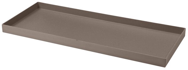 Sottovaso 101x41x5,5cm in Resina Tulli Schio 100 Cappuccino