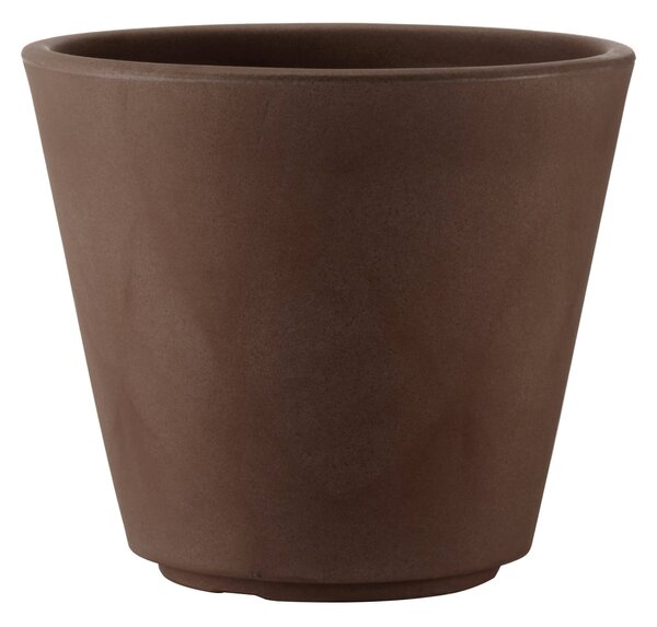Vaso Ø33x28cm in Resina Tulli Ribeira Essential 35 Bronzo