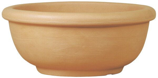 Vaso Ø50x22 cm in Polietilene Tulli Ciotola Castello Classic 50 Anticato