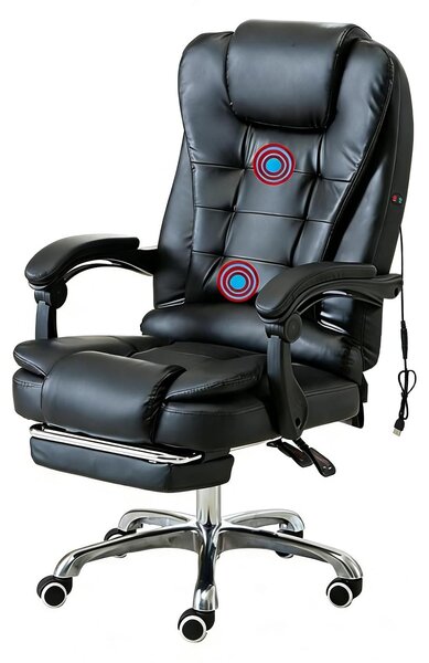 Sedia da ufficio ergonomica con supporto lombare e poggiatesta